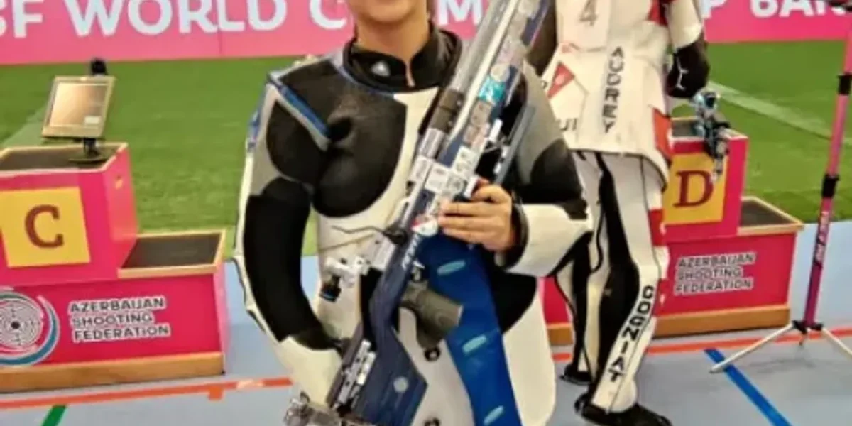 Mehuli Ghosh secures Paris 2024 Olympics berth, finishing third in women’s 10 meter air rifle event at ISSF World Championship 2023 in Baku