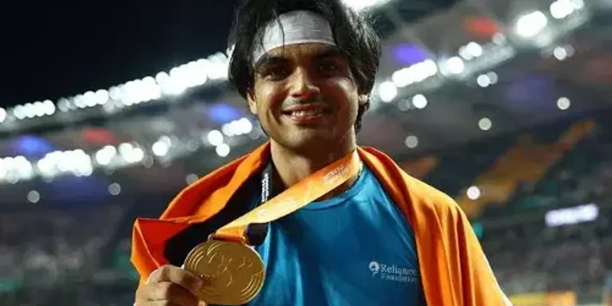 Olympic champion Neeraj Chopra becomes first Indian to win Gold medal at World Athletics Championships in Budapest, Hungary