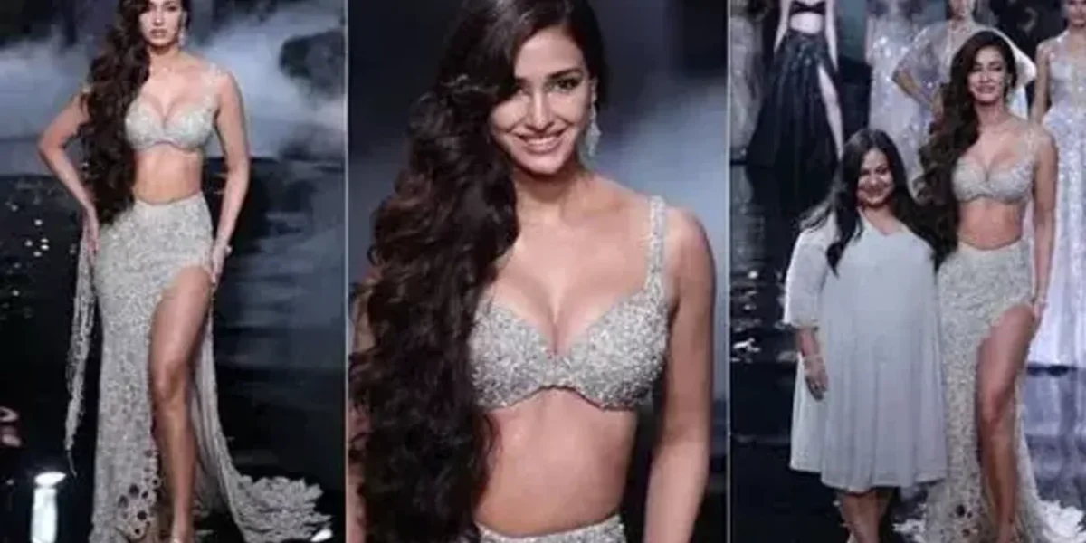 Disha Patani walks the ramp for fashion designer Dolly J at India Couture Week 2023