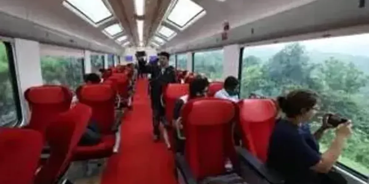 Jharkhand, first Vistadome Coach equipped Intercity Express on Tuesday