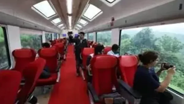Jharkhand, first Vistadome Coach equipped Intercity Express on Tuesday
