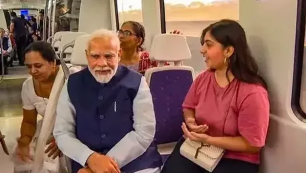 PM Modi inaugurates Delhi metro airport express line extension