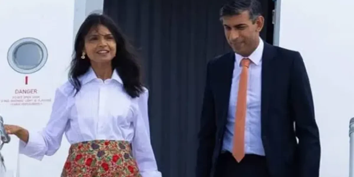 G20: Akshata Murty’s vibrant fashion choices in spotlight as she visits New Delhi with husband Rishi Sunak