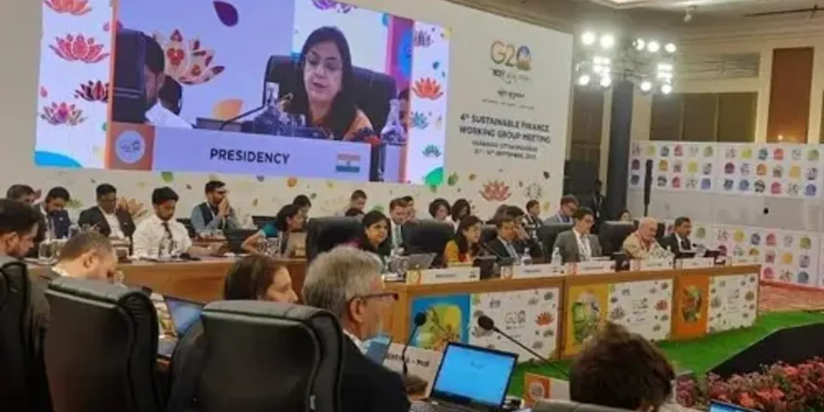 G-20 Sustainable Finance Working Group finalises Sustainable Finance Report at a meeting in Varanasi
