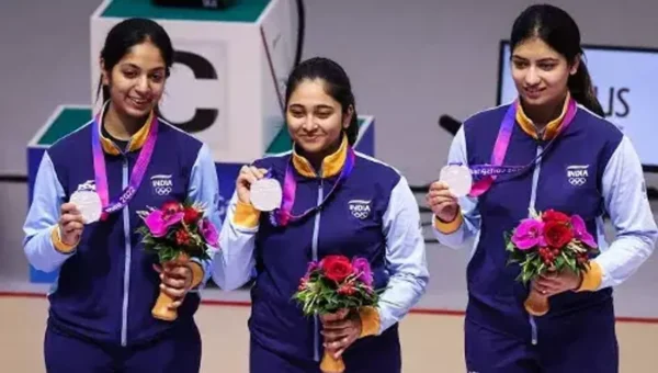 India accumulates overall tally of 24 medals- 6 gold, 8 silver & 10 bronze in Asian Games 2023