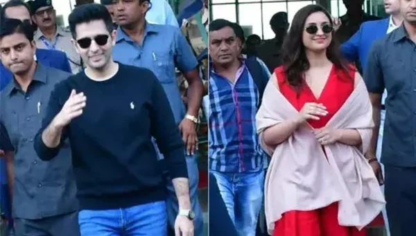 Parineeti Chopra, Raghav Chada arrive at Udaipur ahead of wedding
