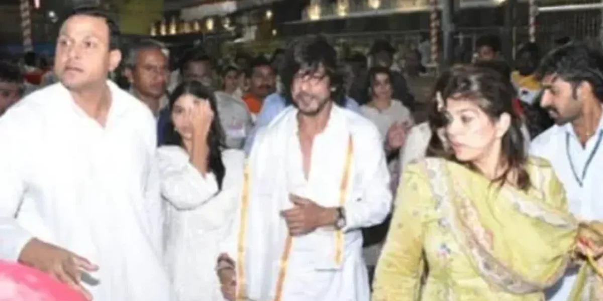 Shah Rukh Khan, Nayanthara visit Tirupati temple ahead of ‘Jawan’ release