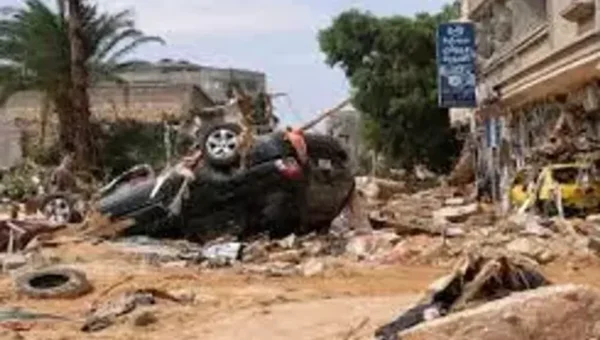 Flooding in eastern Libya displaces at least 34,000 people