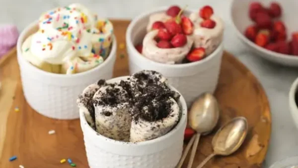 Rolled Ice Cream Recipe:Not just you, your children will also fancy this delicious ice cream!