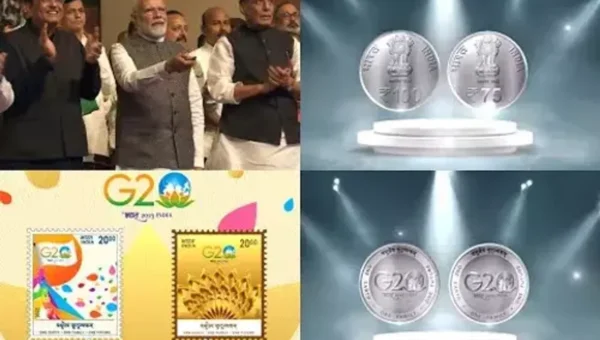 PM Modi releases stamps, coins to remember G20 to signify togetherness & collective will
