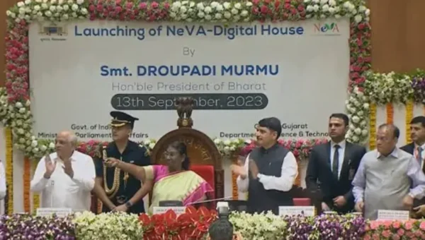 President Droupadi Murmu inaugurates digital house of Gujarat Assembly
