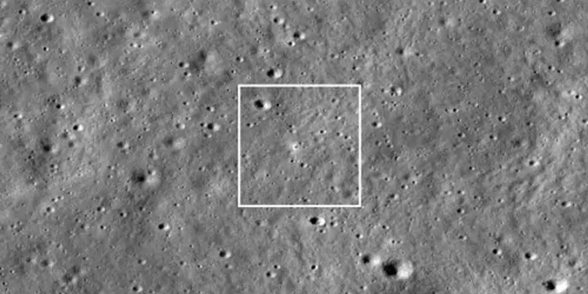 NASA spacecraft spots Chandrayaan-3 lander on lunar surface
