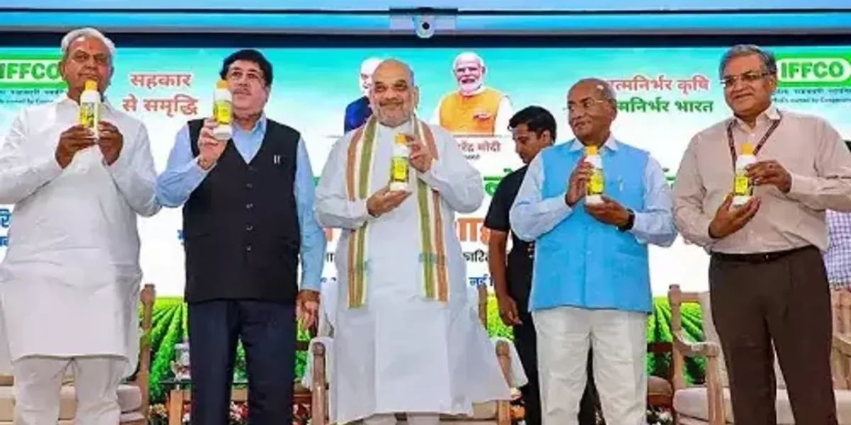 HM Amit Shah to inaugurate India’s first liquid nano DAP fertiliser plant in Gujarat in a short while