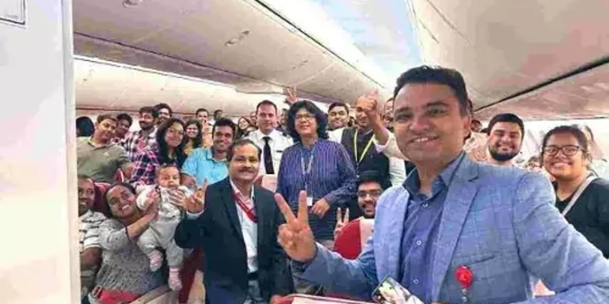 First flight from Israel under Operation Ajay brings home 212 Indian nationals