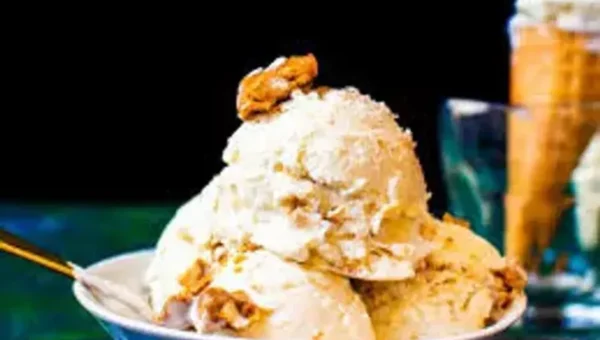 Butterscotch Ice Cream Recipe: Butterscotch Ice Cream unlike other ice creams has a crunchy flavor to it.