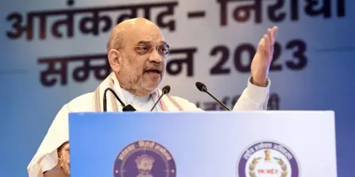 Home Minister Amit Shah calls for establishment of Model Anti-terrorism structure under NIA for uniform investigation across all agencies in states