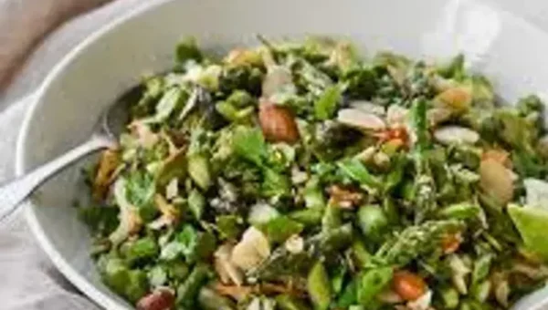 Asparagus Salad Recipe: A healthy vegetarian recipe