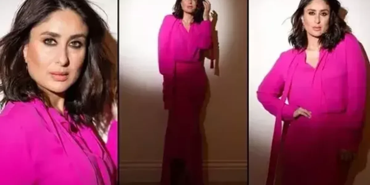 Kareena Kapoor paints the town pink with her stylish scarf top and maxi skirt ensemble
