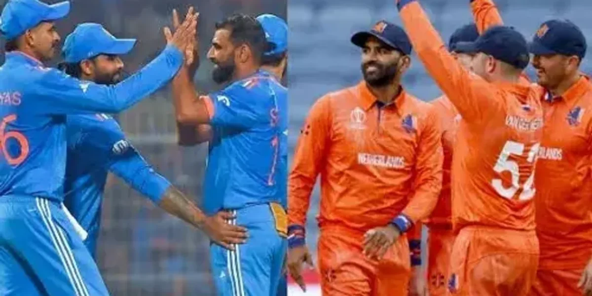 Cricket World Cup 2023: India to take on Netherlands in Bengaluru