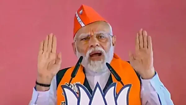 PM Modi addresses election rally in Satna, Madhya Pradesh; says govt provided 4 crore pucca houses to poor people in country