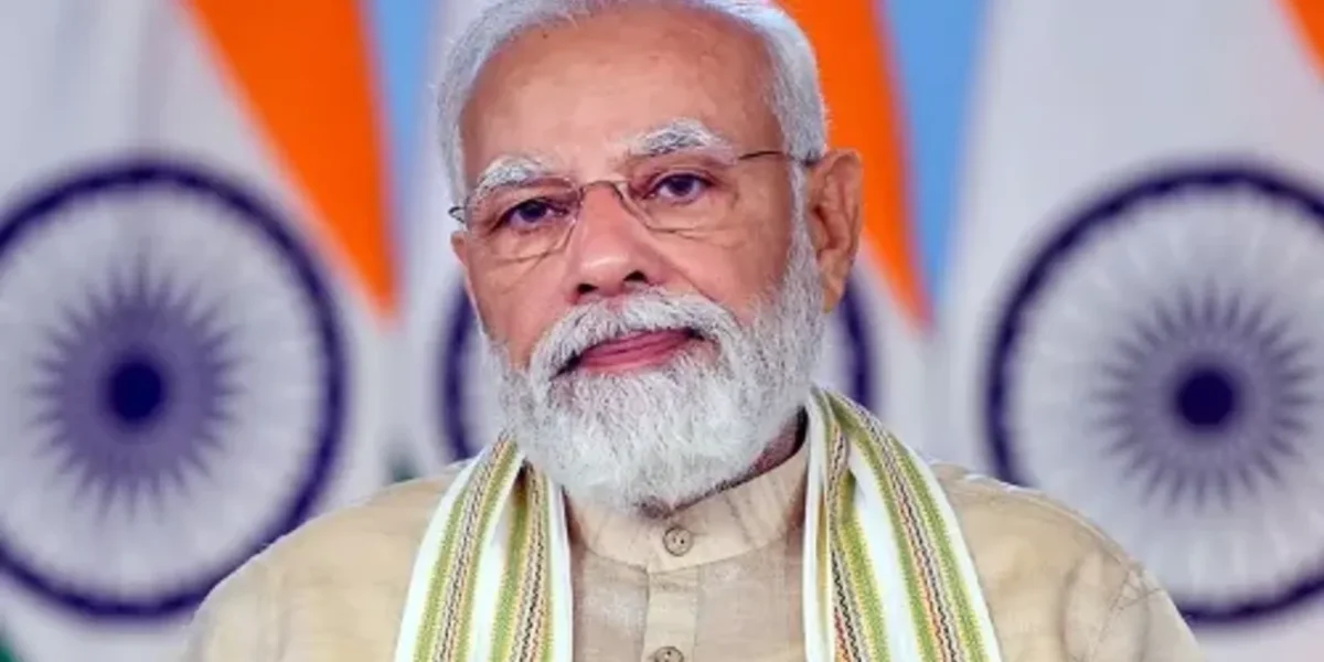 PM Narendra Modi interacts with beneficiaries of central welfare schemes under ongoing Viksit Bharat Sankalp Yatra