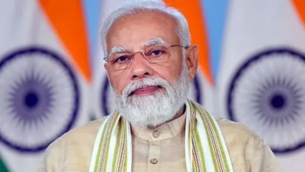 PM Narendra Modi interacts with beneficiaries of central welfare schemes under ongoing Viksit Bharat Sankalp Yatra
