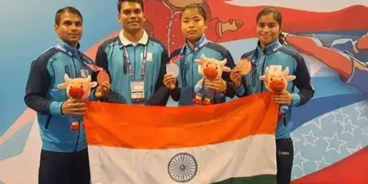 PM Modi congratulates Roshibina Devi, Kushal Kumar, and Chavi for winning medals at 16th World Wushu Championship