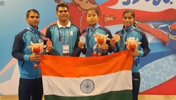 PM Modi congratulates Roshibina Devi, Kushal Kumar, and Chavi for winning medals at 16th World Wushu Championship