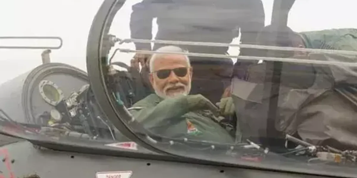 Giving a mega push to Make in India, PM Modi takes sortie on indigenous Tejas aircraft in Bengaluru