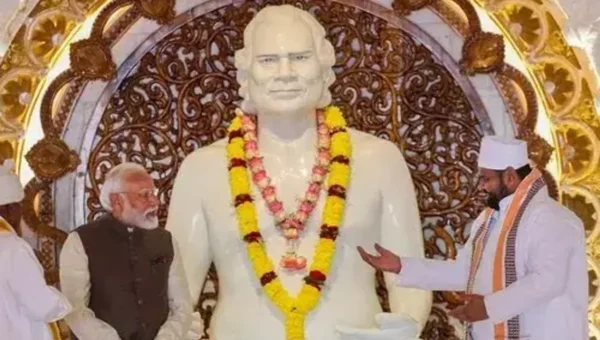 PM Modi inaugurates SwarVed Mahamandir at Umaraha in Varanasi