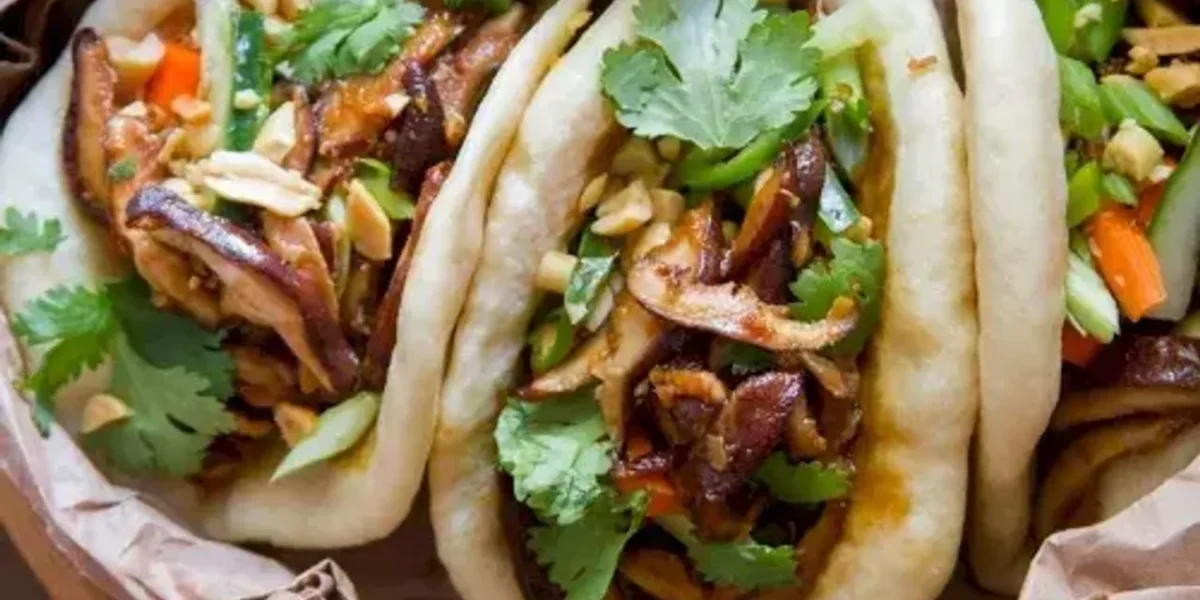 Mushroom Chestnut Bao Buns Recipe: Conveniently packed in a steamed soft bun, this recipe is a complete meal in itself that has mushroom and chestnut as its filling