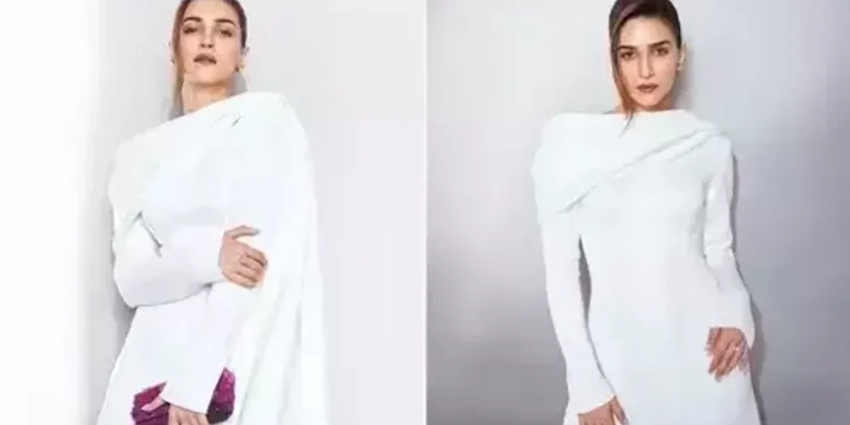 Kriti Sanon serves fierce fashion in a stylish white dress