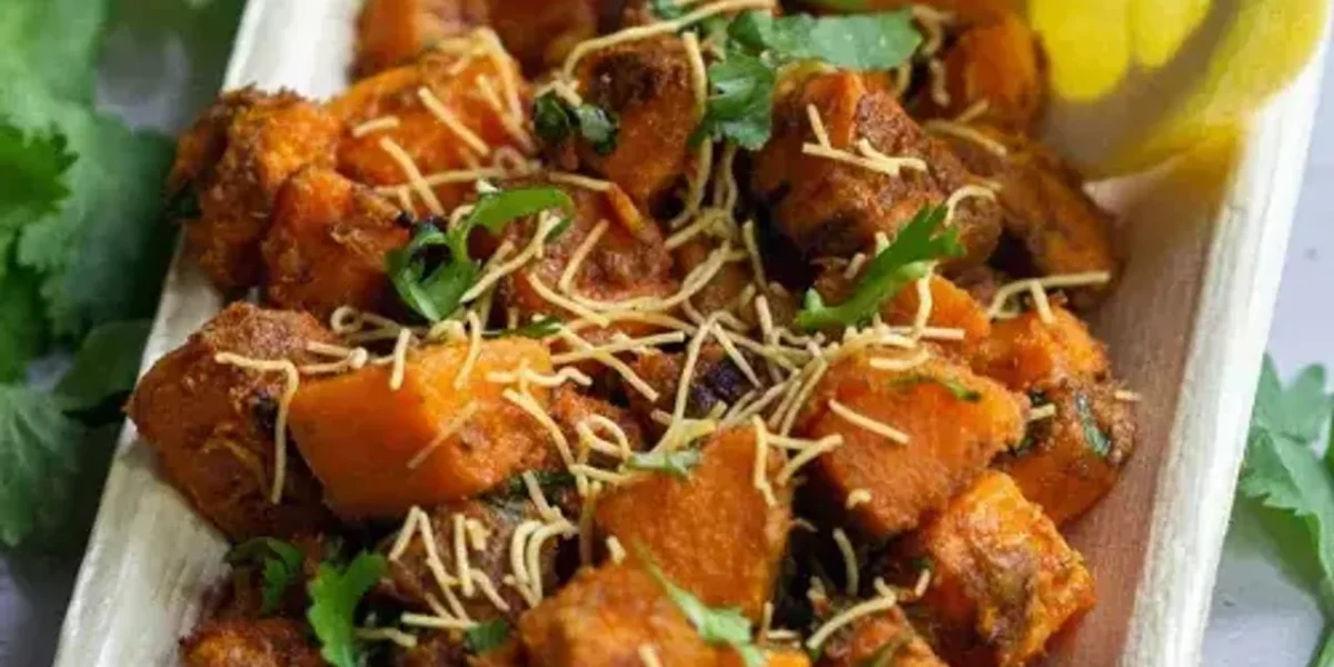 Sweet Potato Chaat Recipe: If you love sweet potatoes, then this chaat can be a great counterpart for your normal aloo chaat