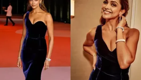Deepika stuns in blue velvet gown at LA event alongside Natalie Portman, Meryl Streep