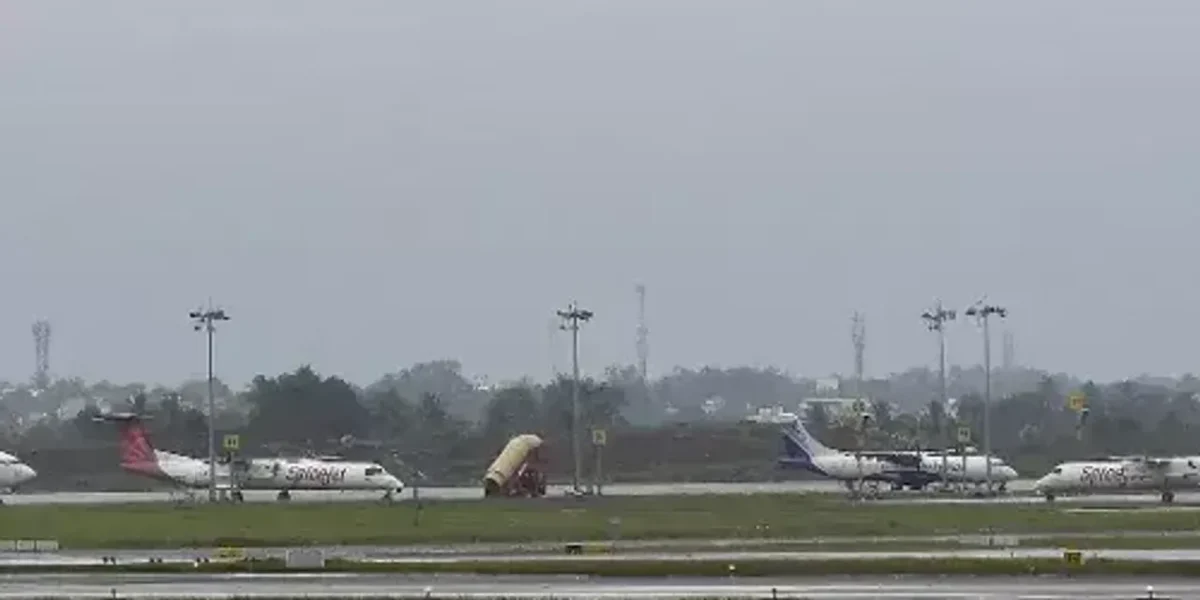 Cyclone Michaung: Flight operations suspended in Chennai till 11 p.m., disrupted in Hyderabad, Visakhapathnam