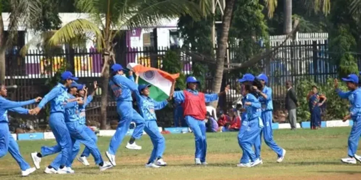 Women’s Bilateral T20 Series for Blind: India defeats Nepal by 4 runs at Police Gymkhana Cricket Ground in Mumbai