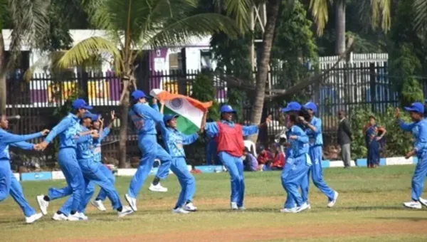 Women’s Bilateral T20 Series for Blind: India defeats Nepal by 4 runs at Police Gymkhana Cricket Ground in Mumbai