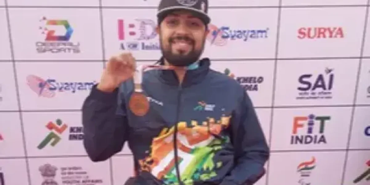 Pranav Soorma of Haryana bettered Asia Para Games mark to clinch gold in F51 category men’s club throw for F51 category