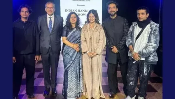 FDCI Presented Indian Handloom at BRICS+ Fashion Summit in Moscow