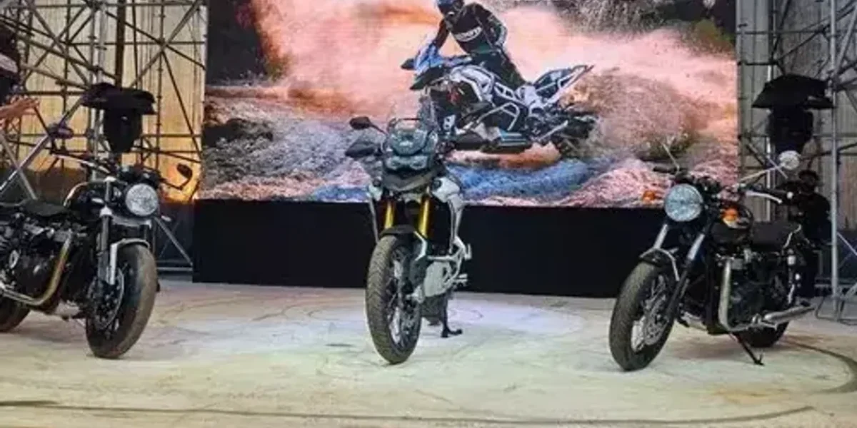 Triumph showcases Tiger 900 rally pro at India Bike Week 2023