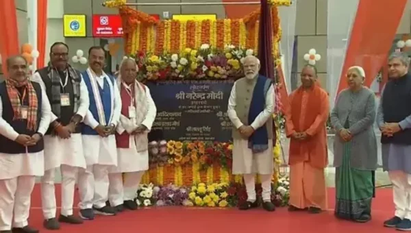 PM Modi inaugurates redeveloped Ayodhya Dham Junction Railway Station at Ayodhya