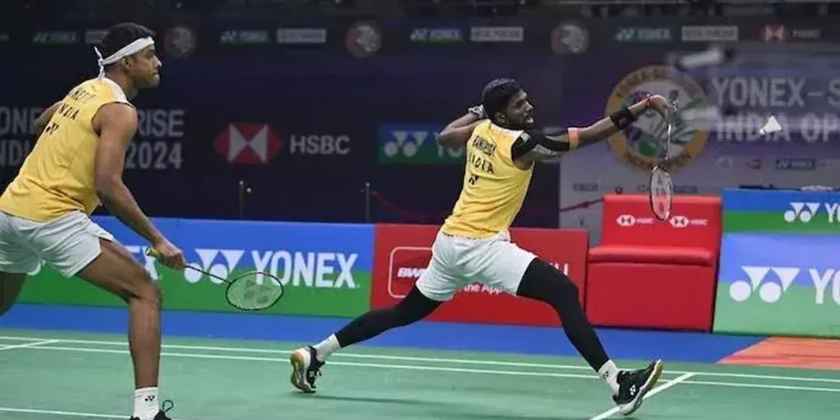 Chirag Shetty and Satwiksairaj Rankireddy to face Kang Min Hyuk and Seo Seung Jae of South Korea in Men’s Doubles Final of Indian Open Super 750 Badminton tournament