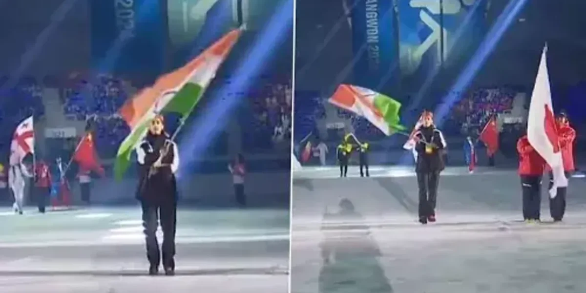 Union Minister Anurag Thakur lauds Sahil Thakur on becoming flag bearer at 4th edition of Winter Youth Olympics in Gangwon, Korea
