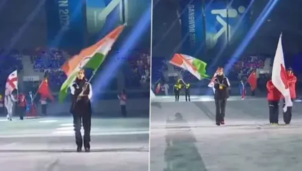 Union Minister Anurag Thakur lauds Sahil Thakur on becoming flag bearer at 4th edition of Winter Youth Olympics in Gangwon, Korea