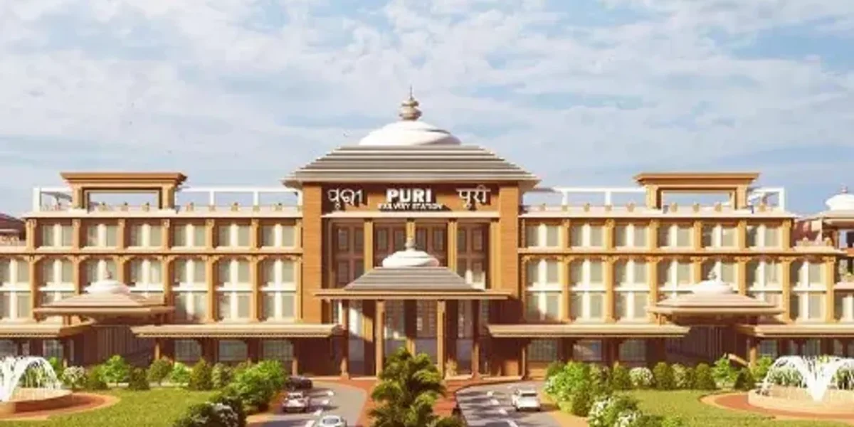 Puri Railway Station’s makeover to finish by July 2025 with Jagannath Puri Temple-inspired design