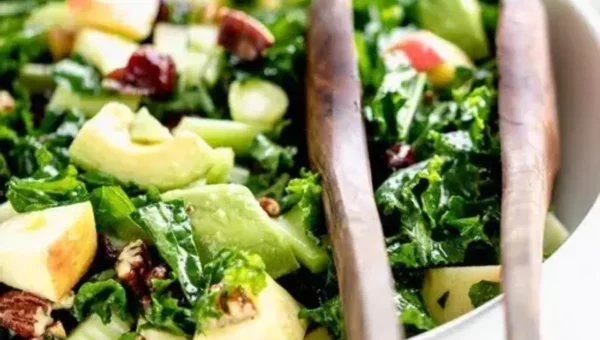 Kale and Apple Salad Recipe: A nutritional powerhouse, packed recipe with the goodness of vitamins A, C, and K