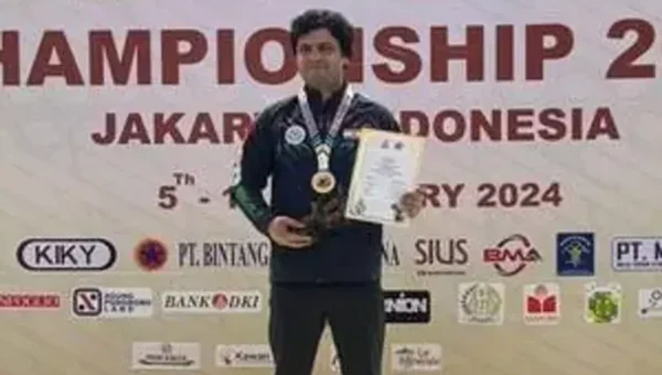 India’s Yogesh Singh wins gold medal in men’s 25m standard pistol event at Asian Shooting Championships, Jakarta