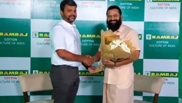 Rishabh Shetty partners with Ramraj Cotton to Amplify Swadeshi Fashion