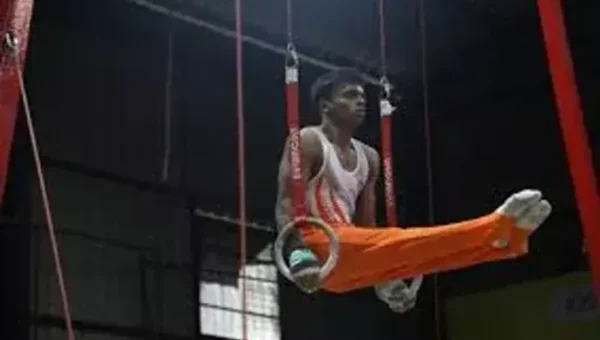 Maharashtra Gymnast Aaryan Davande wins Boys Artistic All-Round Gold at Khelo India Youth Games in Chennai
