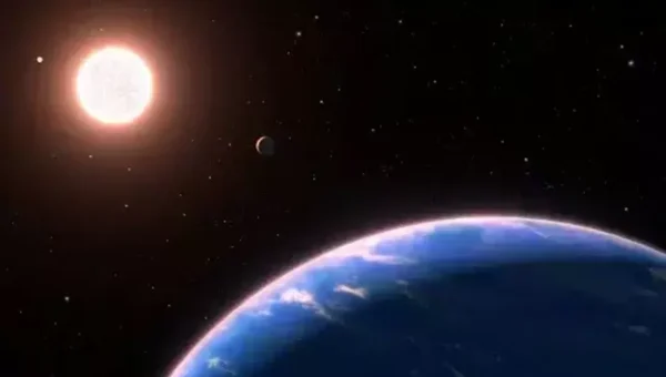 Hubble finds water vapour on small exoplanet in landmark discovery